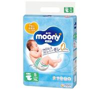 Couches Moony S 4-8 kg 70 pièces