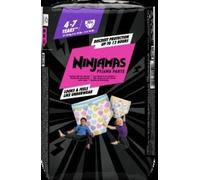Pampers Ninjamas Pyjama Pants Fille Sous-Vêtement Absorbant de Nuit 4-7 Ans 17-30kg 10 unités