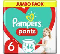 Couches pampers 15kg+, taille 6-exlarge, 44 pièces