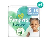 Couches Pampers Harmonie Taille 5 - Pack De 18 Multicolore