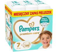 Couches Pampers Premium Care Taille 7 15+ kg 99 unités (8006530223584)