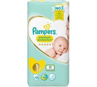 Couches PAMPERS Premium Protection New Baby - Taille 1 (2-5 kg) - 44 couches