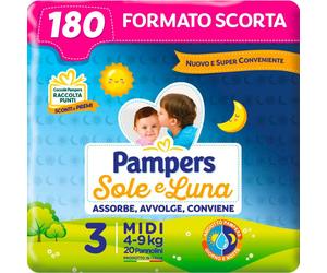 Couches Pampers Sole e Luna Taille 3 - Provisions