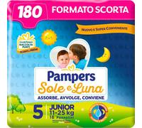 Pannolini Pampers Sole e Luna Misura 5 - Pacco Scorta