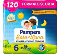 Couches Pampers Sole e Luna Taille 6 - Provisions