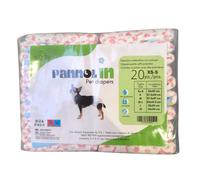 Couches PannolIN pour chiennes, tailles XS-S, 20 pièces/paquet.