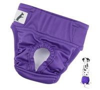 Couches pour chien femelle, culottes hygiéniques pour chien, Couches pour chiots pour chienne, Pantalon Anti-harcèlement respirant, réutilisable, étanche, lavable, taille réglable, pour chien en chale