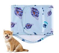Couches pour chiens - Couches lavables pour chiens - Bandeau abdominal lavable, mâles, culottes imperméables réutilisables, petite taille, marquer le ventre enseigner Loros Aa utiliser Besognini