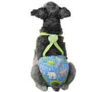 Couches pour Chiens | Culottes lavables avec Bretelles - Culottes réutilisables,pour Appartement, intérieur, extérieur, Voyage, Voiture, Caisse, chenil, Jardin, Parc, Plage, Camping, Maison