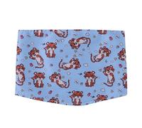 Couches pour chiens de petite race - Taille réglable - Pantalon physiologique pour animal domestique - Étanche - Bande ventrale - Respirante - Absorption rapide - Tigre de dessin animé - M