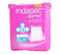 Couches pour Incontinence Pant Plus Talla Grande Indasec 3821862 [12 uds]