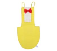 Couches pour Oiseaux Respirantes en Coton, Taille Xl, Jaune | Conception Créative Simple et Élégante, Légère et Facile à Nettoyer, pour Perruche et Oiseau Domestique