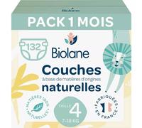Couches Taille 4 (3 Paquets - 132 Couches) Multicolore 4