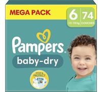 Couches taille 6 (13-18 kg),74 couches