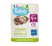 Couches Tidoo Night & Day Taille 4+ Maxi+ - 48 couches