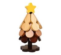 Couchets Pour Plats Chauds, Protection Contre La Table Polyvalente, 10x23cm / 3,94x9,06 Pouces, Arbre De Noël En Bois, Caboteur De Décoration De Table, Compact Et Facile À Utiliser, Pour La Salle À Ma