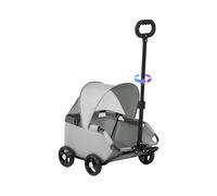 Couchette De Compagnie - Carte De Poussette De Compagnie Pliante | Chaton De Porte-chiots En Plein Air | Doggy Pushchair | Fournitures D'animaux Pour Travel Walking Park Beach Shopping Ma