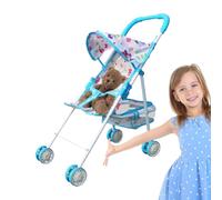 Couchette de Jouets - Faire Semblant de Jouer pour Les avec Une poignée Confortable | Transporteur de s et d'ours Mignonnes pour Le Plaisir Playhouse, activité de Jeu de rôles, Booster d