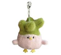 Couchette de poulet, pendentif de poulet - Pendentif sac à dos de à oiseaux à l'ail | Accessoires intérieurs de voiture créative, ornement suspendu pour sac à main sac à main sac à dos, Rose, Se