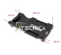 Couchette sommier d'atelier professionels Beta 3003 en plastique anti-chocs