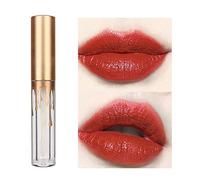Couchon d'or Mat Contenants de Tube de Brillant à Lèvres Vides 10 Pcs Set - 2,5 Ml Bouteilles Rouge à Lèvres DIY avec Bouchon Anti-fuite - Tube Brillant Transparent pour le Stockage Maquillage