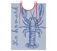 Coucke Bavoir Homard Coton Bleu 43 x 60 x 0,3 cm