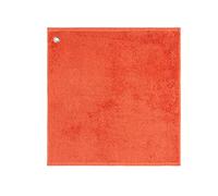 Coucke Carré éponge uni en Coton, 50x50cm, Rooibos