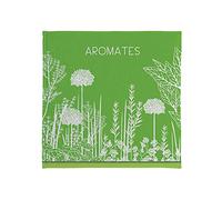 Coucke Essuie-Mains Aromates - Couleur - Vert, Taille - 50x50