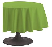 Coucke Nappe Ronde Uni Brocoli Coton 180 cm
