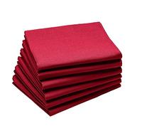 Coucke - Serviette de table à l'unité Unie Coton 45 x 45 cm Hermes
