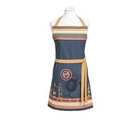 Coucke Tablier Coton et Lien Coulissant Bieres, Multicolore, 85cm x 76cm