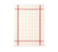 Coucke Torchon, Coton, Rouge, 55 x 75 cm