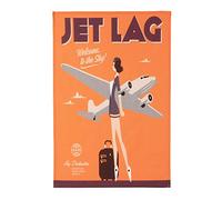 Coucke Torchon en Coton imprimé numériquement Misteratomic Jet Lag