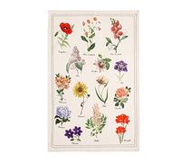 Coucke Torchon en métis imprimé, 50x75cm, Herbier