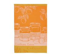 Coucke Torchon imprimé en Coton, 50 x 75 cm, Abricots du verger