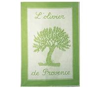 Coucke Torchon imprimé en Coton, Olivier