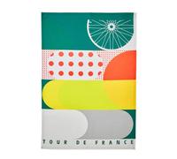 Coucke Torchon imprimé en Coton, Tour de France