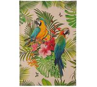 Coucke Torchon imprimé en Lin, Tropical