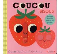 Coucou Bisous – Livre animé tout-carton avec volets et tirettes – Bébé dès 1 an – Grund