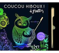 Coucou Hiboux ! - 6 Illustrations Ululantes À Gratter Et À Encadrer
