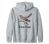 Coucou Indien avec Inscription Coo-Coo Sweat à Capuche