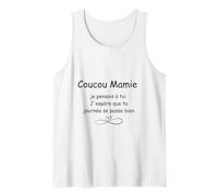 Coucou Mamie Un Message pour Grand-mère Débardeur