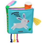 Coucou petit lapin: Livre tissu