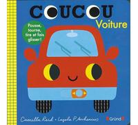 Coucou, Voiture ! - Livre animé tout-carton avec des volets et tirettes - Bébé dès 1 an