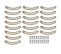 Coud Support Hinges Curbe Reconcarved Hardware Rythme Rente Cabinet Boîte de bijoux pour la garde-robe (Couleur de bronze)