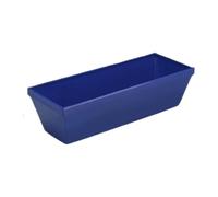 CoudarTitie 1 Plateau à Enduit Plateau à Plâtre Outil Maçonnerie Bac Multifonction avec Bandes de Raclage En Pp Épais Portable et Facile à Entretenir Adapté Ouvri, 10 Inch