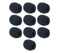 CoudarTitie 10 Pièces Windscreen Couverture Anti Bruit Mousse Filtre Protection Universelle Compatible Radio Usage Domestique