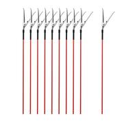 CoudarTitie 10 Pinces Crocodiles pour Maquettes et Peinture, En Métal, à Prise Ferme et Facile à Manipuler.