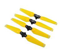 CoudarTitie 4 Pièces Spark Hélice Repliable Plastique Léger Installation Rapide pour Drone Télécommandé Pièces de Rechange Vol Silencieux Facile à, Jaune