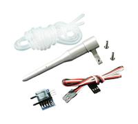 CoudarTitie Accessoire de Tube de Pitot Fixe FPV, Pièces de Rechange PT60 Robustes pour Kit de Compteur de de L'air, Type Apm